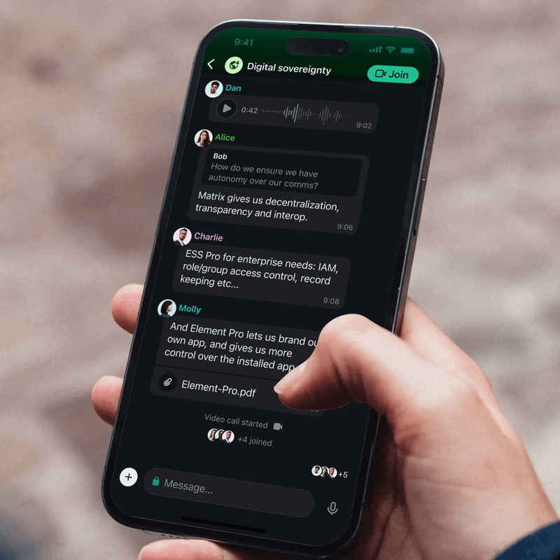 Element (Matrix) screenshot